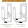 SKLK-SEL SKLKSEL Adjustable Cable Box Wall Mount Modem Wall Mounting Bracket Designed for PS4 Mini PC Beelink Mini PC Apple TV Roku Mac mini Modems RoutersNintendo Switch DockWide