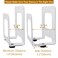 SKLK-SEL SKLKSEL Adjustable Cable Box Wall Mount Modem Wall Mounting Bracket Designed for PS4 Mini PC Beelink Mini PC Apple TV Roku Mac mini Modems RoutersNintendo Switch DockWide