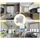Micro Traders 1 Pcs Roman Blind Pulley Sidewinder Chain Mechanism Direct Drive Blind End Control Unit with 2 Meter White Bead Chain
