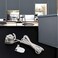 Micro Traders 1 Pcs Roman Blind Pulley Sidewinder Chain Mechanism Direct Drive Blind End Control Unit with 2 Meter White Bead Chain