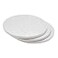 Juvale 12Inch Round Cake Drum Board Set 12 in White 3Pack Modern Cake Drum Set for Baking Supply Base Board Display