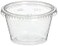 Reditainer Plastic Disposable Portion Cups Souffle Cup with Lids 4Ounce 100Pack