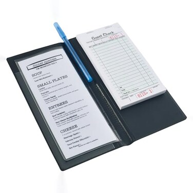 Winco Restaurant Guest Check HolderPresenter With Display Pocket