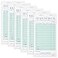 XKDOUS 6 Pack Server Books Server Note Pads Guest Check Books for Servers Waitress Notepads for Restaurants 300 Orders Total