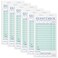 XKDOUS 6 Pack Server Books Server Note Pads Guest Check Books for Servers Waitress Notepads for Restaurants 300 Orders Total
