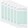 XKDOUS 6 Pack Server Books Server Note Pads Guest Check Books for Servers Waitress Notepads for Restaurants 300 Orders Total