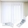 HINZIC 8 pcs Vertical Blind L Bracket Vertical Blind Bracket Clips 3 inch Length for Vertical Blinds with Headrail Width 11238mm Bracket Clips Outside Mounting