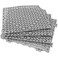 FengWu 12 Pack 12 x 12 Interlocking Rubber Bathroom Flooring Tiles NonSlip Splicing Waterproof Mat Modular Interlocking Cushion Mat for Drain Deck Pool Patio Balcony Shower Kitchen Yard Gray