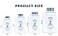 Infinite Pack Plastic Ice Bags 20 Lb with Draw String Closure Pack 250