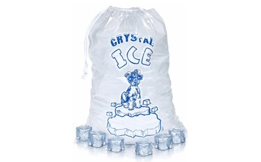Infinite Pack Plastic Ice Bags 20 Lb with Draw String Closure Pack 250