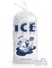 FireKylin 100 Pack Ice Bags 10 lb HeavyDuty Ice Bags with Drawstring Portable Ice Cube Storage and Freezer Keeper2 Mils Thickness