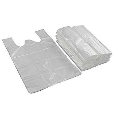 Kekow 400 Count Clear Plastic Tshirt Shopping Bag