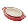 STAUB Staub Ceramic 2pc Oval Baking Dish Set Cherry