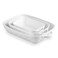 Sweejar Casserole Dishes for Oven Baking Dish Set of 3Ceramic Bakeware Set Rectangular Baking Pan for CookingKitchenBanquet122x92x25 Inches White
