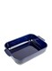 Peugeot Appolia Rectangular Oven Dish Ceramic Baker with Handles Blue 10 x 8 x 25 inches