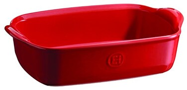 Emile Henry Ultime Collection 87 x 55 Rectangular Baking Dish Burgundy