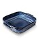 KOOV Ceramic Bakeware 8x8 Baking Dish Square Baking Pan Ceramic Baking Dish Brownie Pans for Cake Dinner Kitchen Reactive Glaze Nebula Blue