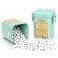 FurRain Ceramic Pie Weights Reusable 10mm Baking Beans Pie Crust Weights Natural Ceramic Stoneware with Wheat Straw Container