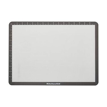 KitchenAid Silicone Large Baking Mat 12x17Inch Gray