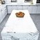 Warome Silicone Mats for Kitchen Counter Table Desk 47x23 Heat Resistant Countertop Protector NonSlip Baking Pad Dishwasher Safe No Crease White Translucent