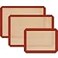 Dwavele Silicone Baking Mats 3 Pack NonStick Mats for Baking Silicone Baking Mats Cookie Sheet Easy Clean Reusable Oven Baking Sheet for Making Cookies Macaroons Bread