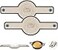 Ziliyy 2 Pcs Silicone Bread Sling for Dutch Oven Liners Silicone Baking Mat NonStick Heat Resistant Reusable Sourdough Bread Baking Supplies with Long Handle Bread Making Tools for Transfer Sourdough