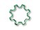 Arbi Design Gear Cookie Cutter 4 inch