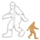 Bakerlogy Large Big Foot cookie cutter 1 piece