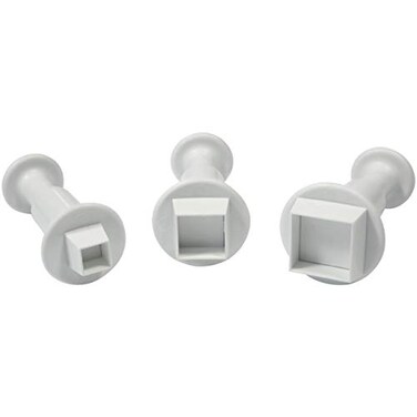 PME Plunger Cutters Square 3Pack
