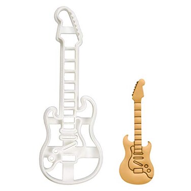 Bakerlogy Electric Guitar cookie cutter 1 piece