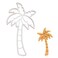 Bakerlogy Palm Tree cookie cutter 1 piece