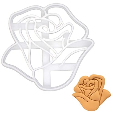 Bakerlogy Rose cookie cutter 1 piece