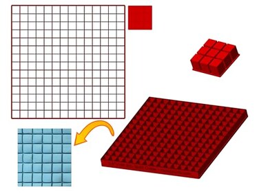 Cookie Cutz 05 x 196 square shape Multicutter