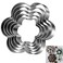 Tmflexe Flower Cookie Cutter Pack of 5