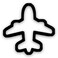 Bundle of Jet Airplane Cookie Cutter with Easy Push Design