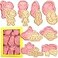 Crethinkaty Space Cookie Cutter8 Plastic Cookie StampSpace Cartoon Fun Cookie Cutter Set Childrens Baking Set