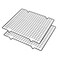 VNIMTI Baking Cooling Rack 2 Sets Cookie Cooling Racks for Cooking Baking Roasting Grilling Drying Oven Safe Wire Rack 11 10 Small Squares Grids