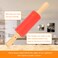 Honglida Mini Silicone Rolling Pin for Kids Nonstick Surface Wood Handle 9 Inch 2 Pack