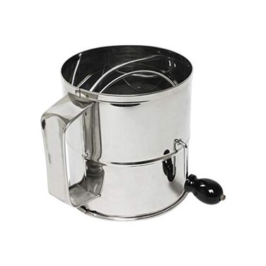 Thunder Group 8 Cup Flour Sifter Silver