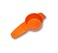 Tupperware Mini Sifter Gadget Strainer Tiny Treasures Orange