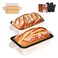 AILITOR 9x5 Enameled Cast Iron Loaf Pan with Lid 2 in 1 Bread Pan for Baking Homemade Sourdough