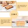 AILITOR 9x5 Enameled Cast Iron Loaf Pan with Lid 2 in 1 Bread Pan for Baking Homemade Sourdough
