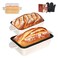 AILITOR 9x5 Enameled Cast Iron Loaf Pan with Lid 2 in 1 Bread Pan for Baking Homemade Sourdough