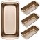 Patelai 4 Pack Small Loaf Pans for Baking Bread Non Stick Bread Pan Rectangle Baking Tray Toast Mold Gold768 x 374 Inch