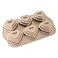 Nordic Ware Cast Bundt Bakeware Tiered Heart Cakelets Toffee 3Cup