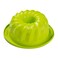 Webake Silicone Fluted Tube Cake Baking Pan 10 Inch Nonstick Cake Mold Bakeware Green