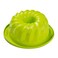 Webake Silicone Fluted Tube Cake Baking Pan 10 Inch Nonstick Cake Mold Bakeware Green