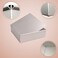 Red-Ni RedNi Anodized Aluminum Square Cheesecake Pan Chiffon Cake Mold Baking Mould with Removable Bottom 7 Inch x 7 inch x 2 inch