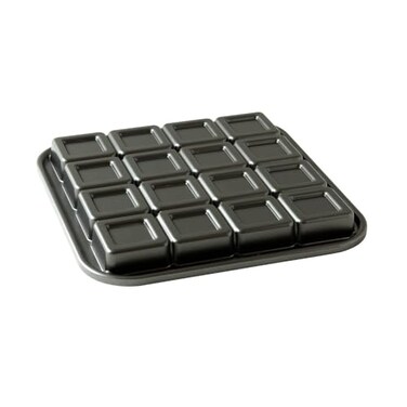 Nordic Ware ProCast Brownie Bites Pan 2 Graphite