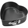 Webake 9in Heart Shaped Nonstick Springform Pan Ideal for Cheesecakes Quiches Black